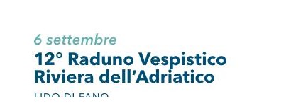 Locandina 12° Raduno Vespistico Riviera dell’Adriatico
